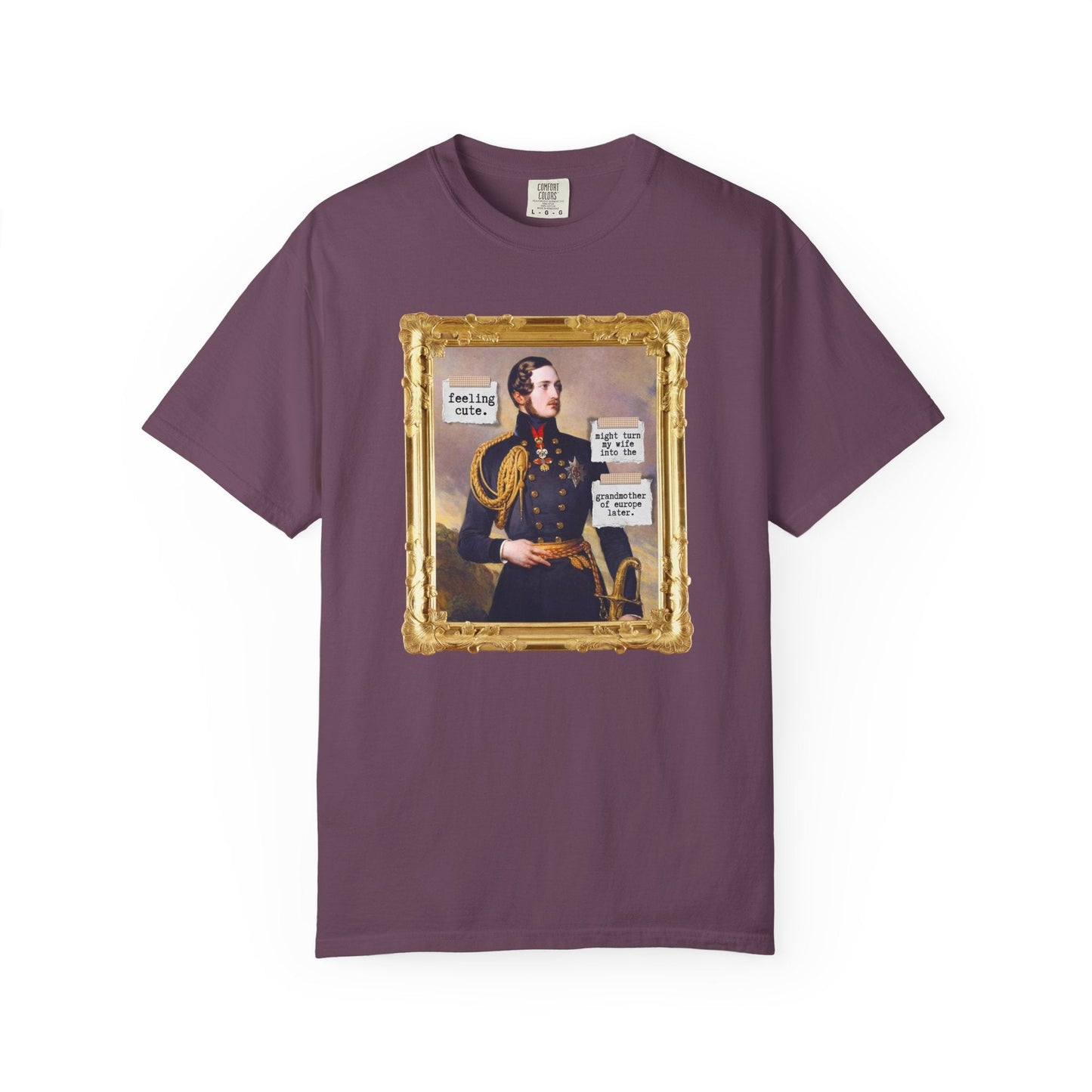 Prince Albert and Queen Victoria Art History Tee