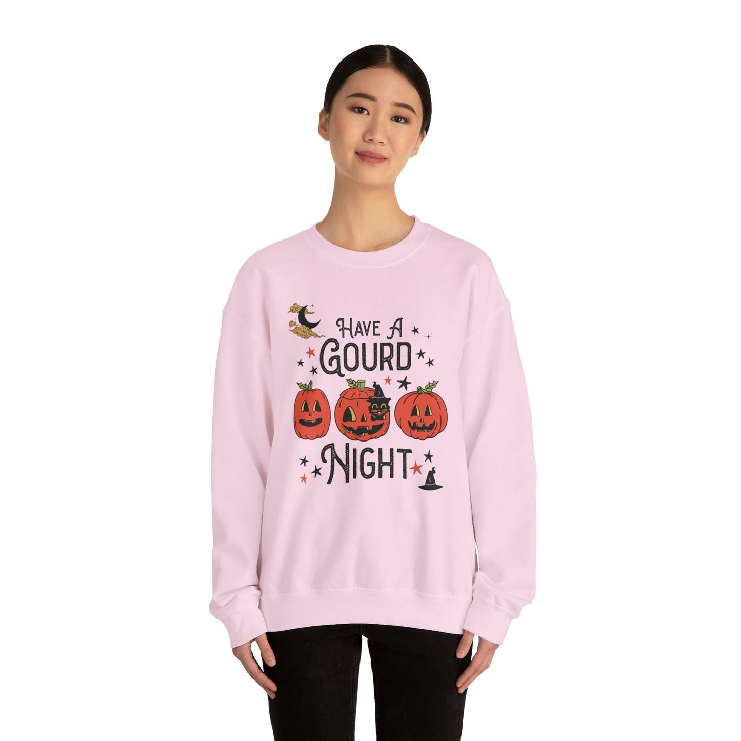Punny Halloween Crewneck for Fall: Have A Gourd Night