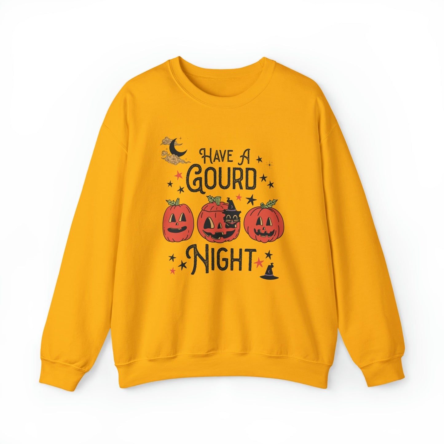 Punny Halloween Crewneck for Fall: Have A Gourd Night