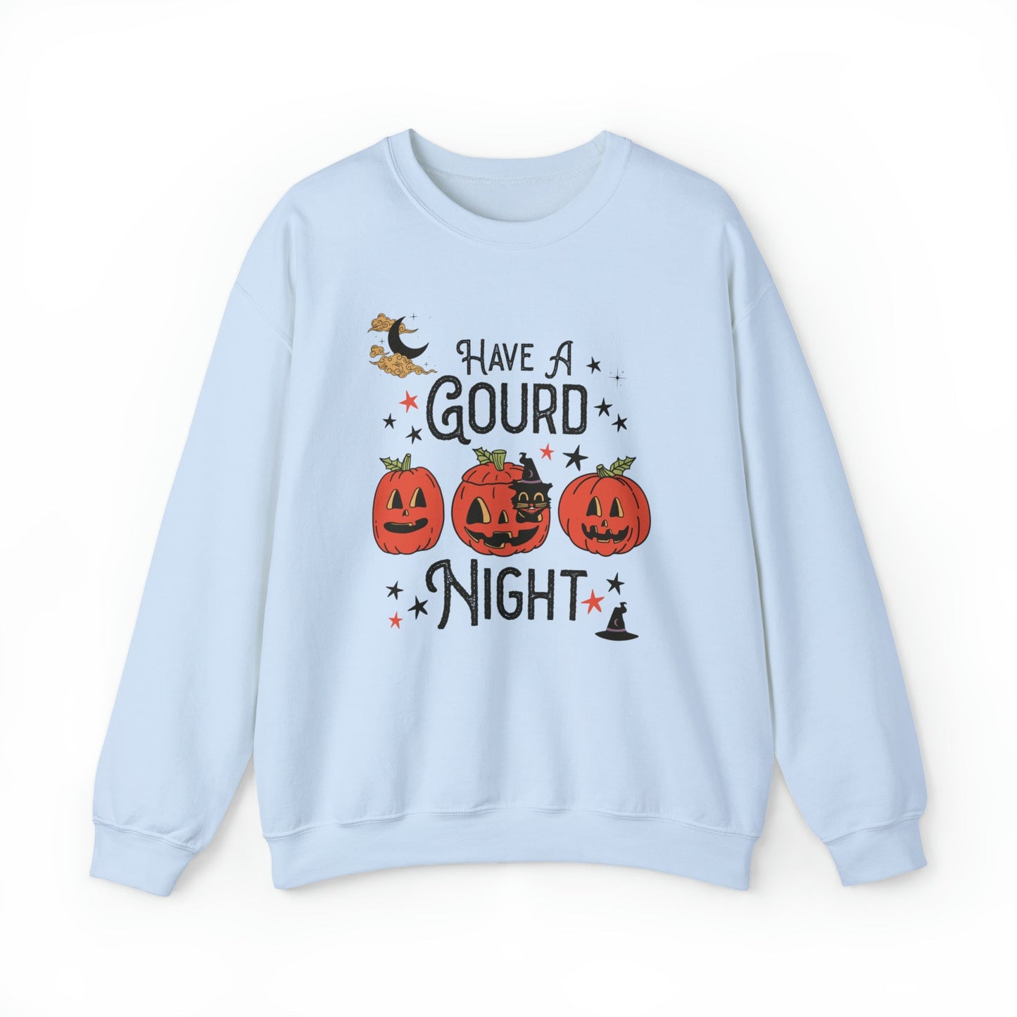 Punny Halloween Crewneck for Fall: Have A Gourd Night
