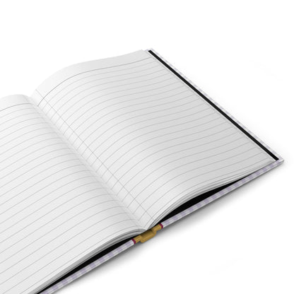 Purple Gingham Notebook