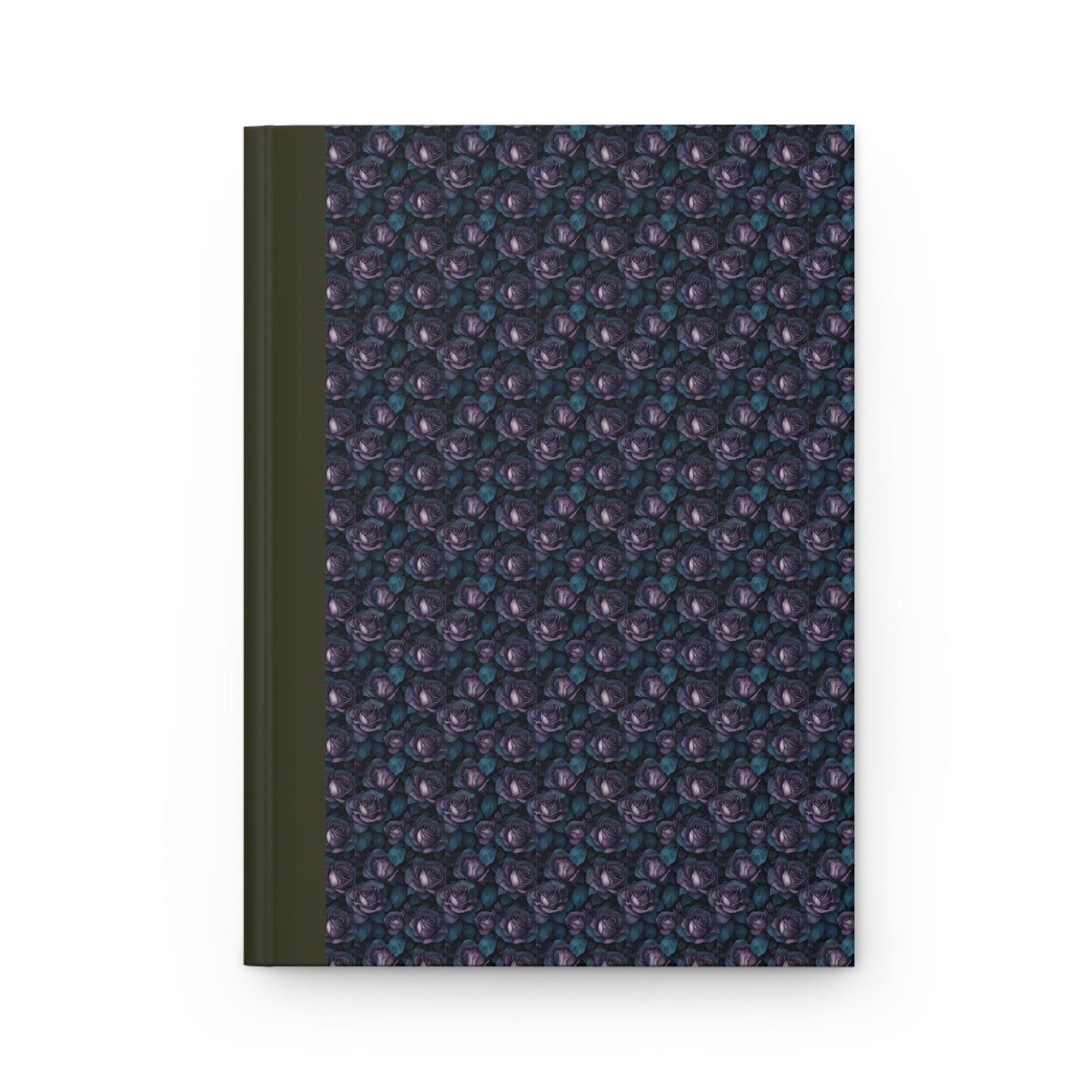 Boho Purple Roses Notebook