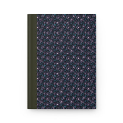 Boho Purple Roses Notebook