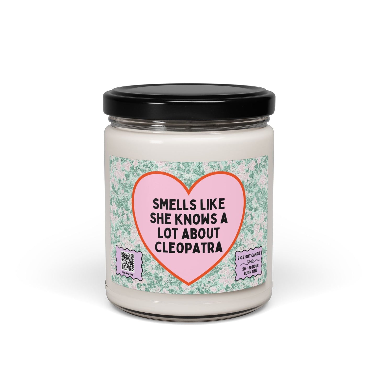 Queen Cleopatra Ancient Egyptian History Candle