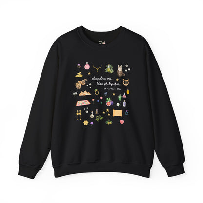 Queen Cleopatra Ancient Egyptian History Sweatshirt