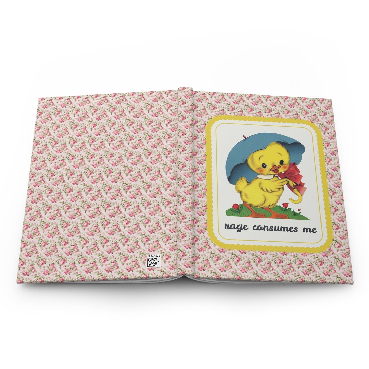 Rage Consumes Me Notebook: Duck