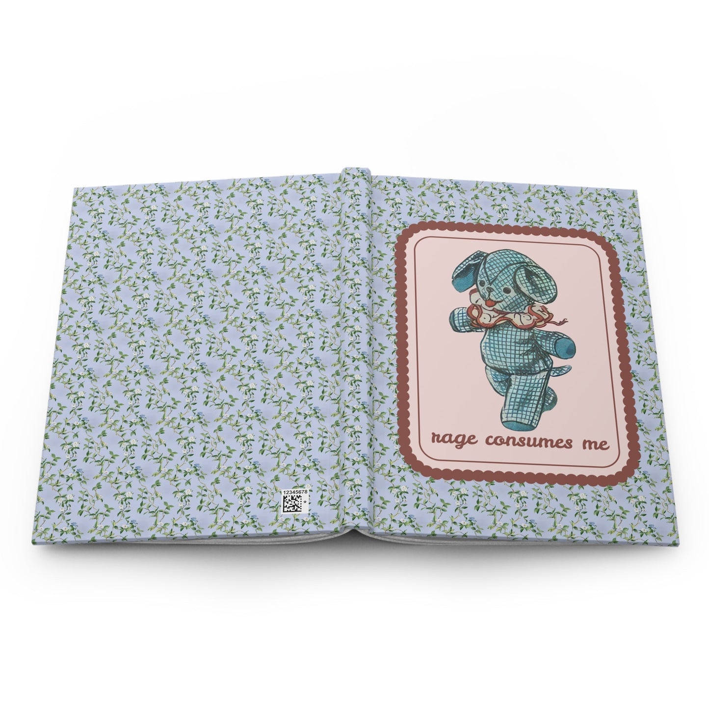Rage Consumes Me: Puppy Notebook