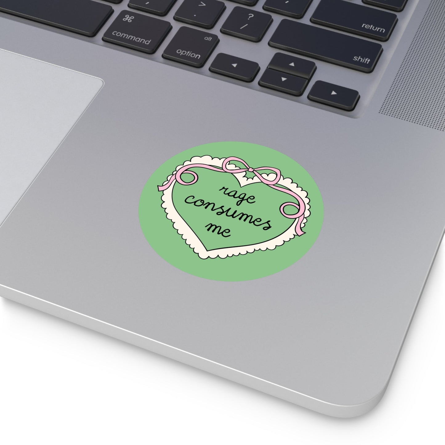 Rage Consumes Me Sticker