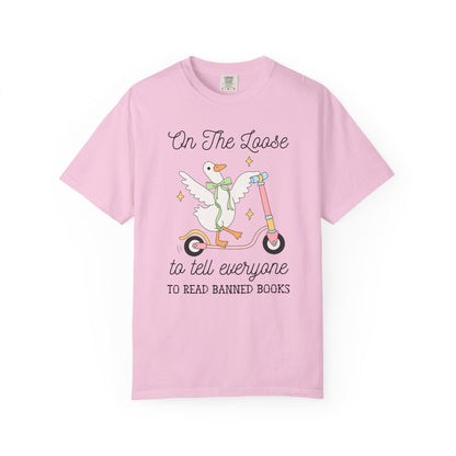 Read Banned Books Tee Shirt