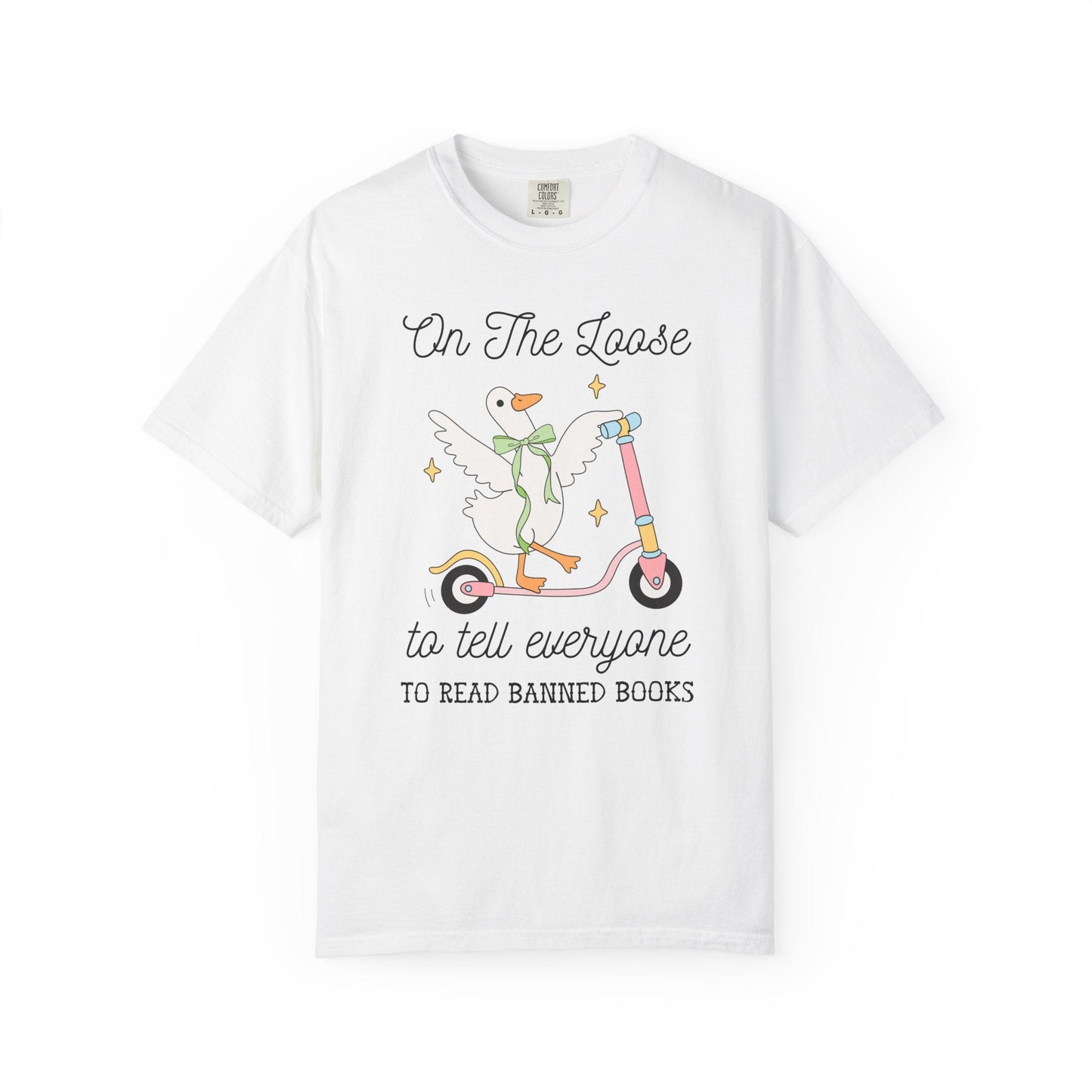 Read Banned Books Tee Shirt