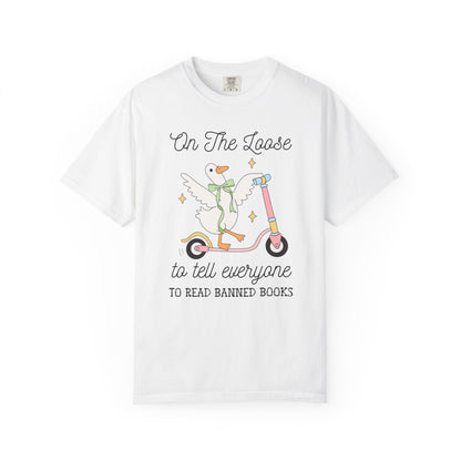 Read Banned Books Tee Shirt