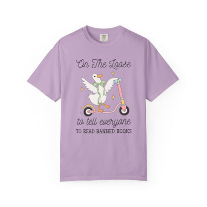 Read Banned Books Tee Shirt