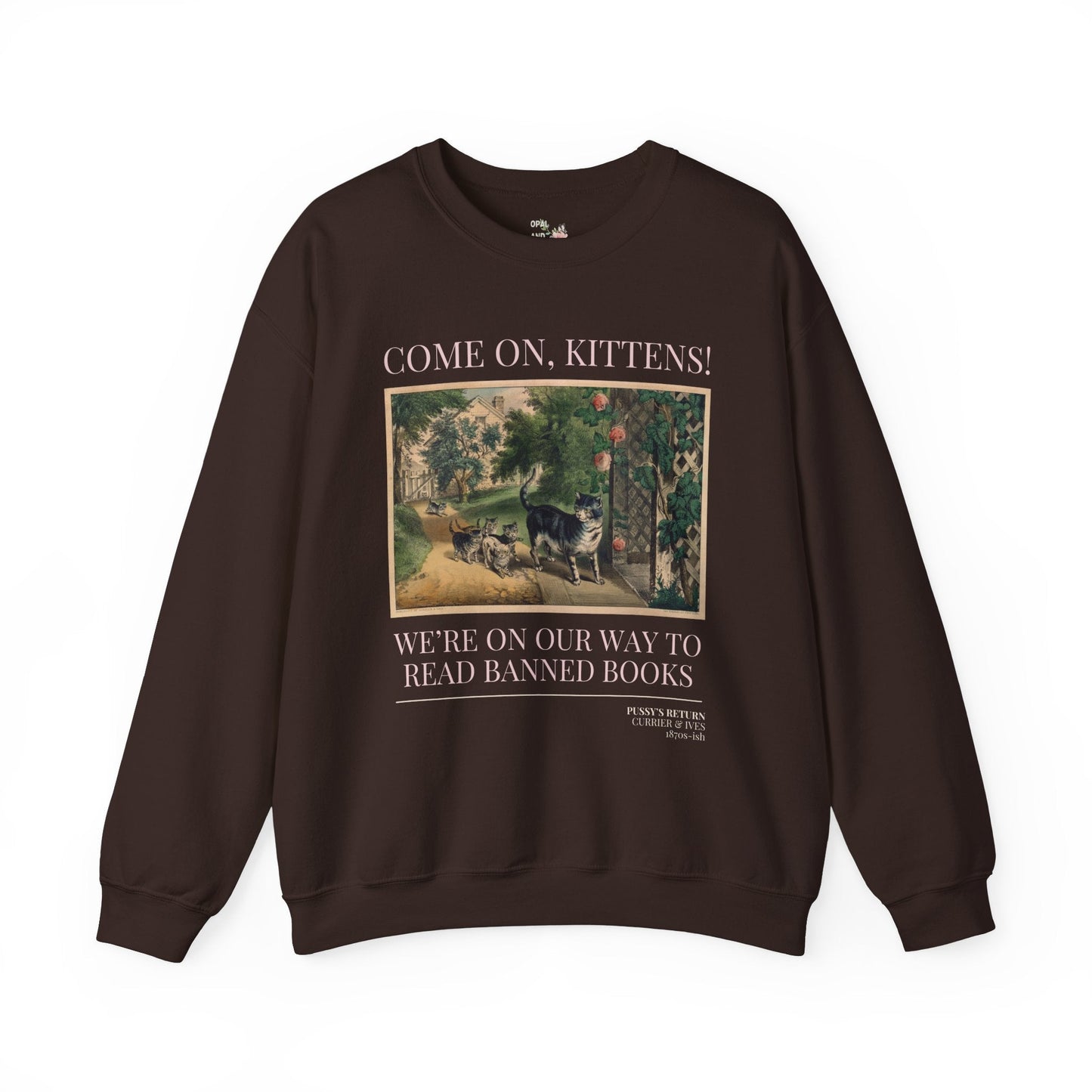 Read Banned Books Cat Lover Sweatshirt