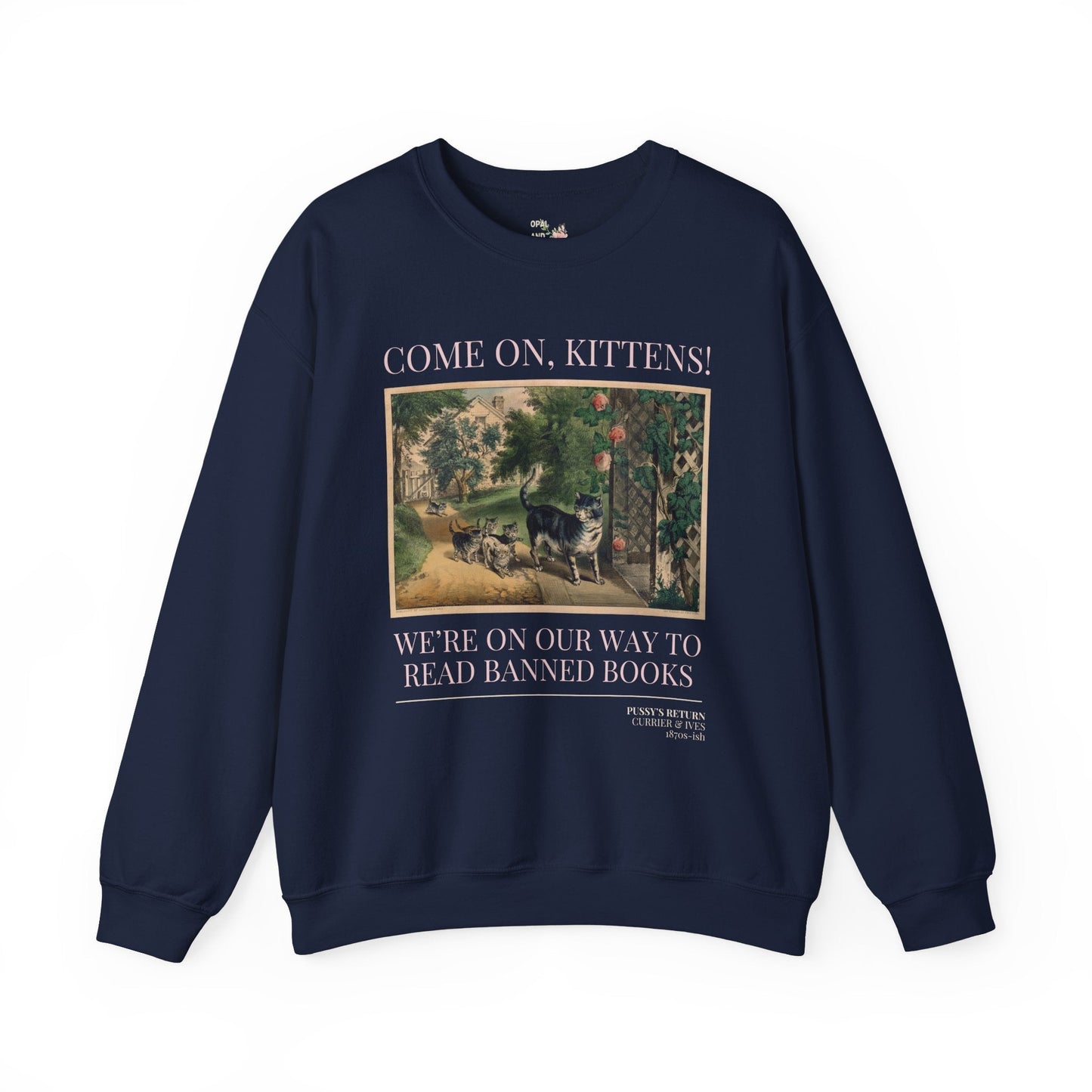 Read Banned Books Cat Lover Sweatshirt