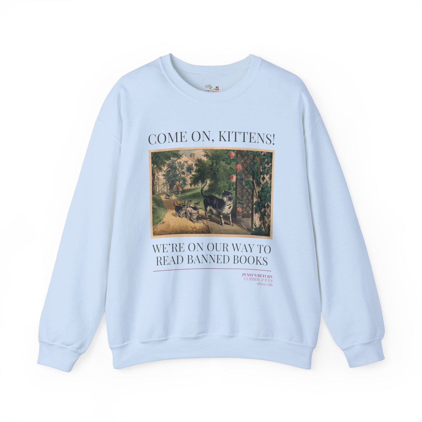 Read Banned Books Cat Lover Sweatshirt