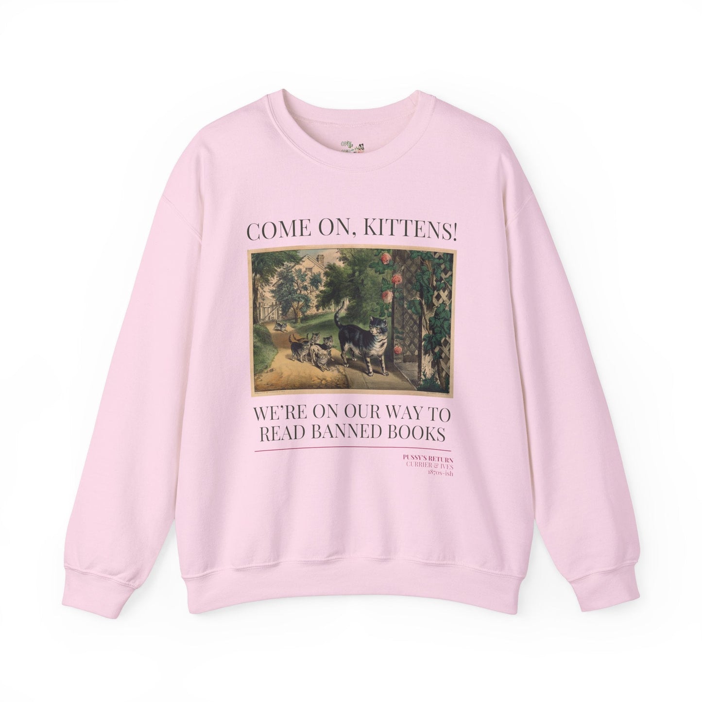 Read Banned Books Cat Lover Sweatshirt