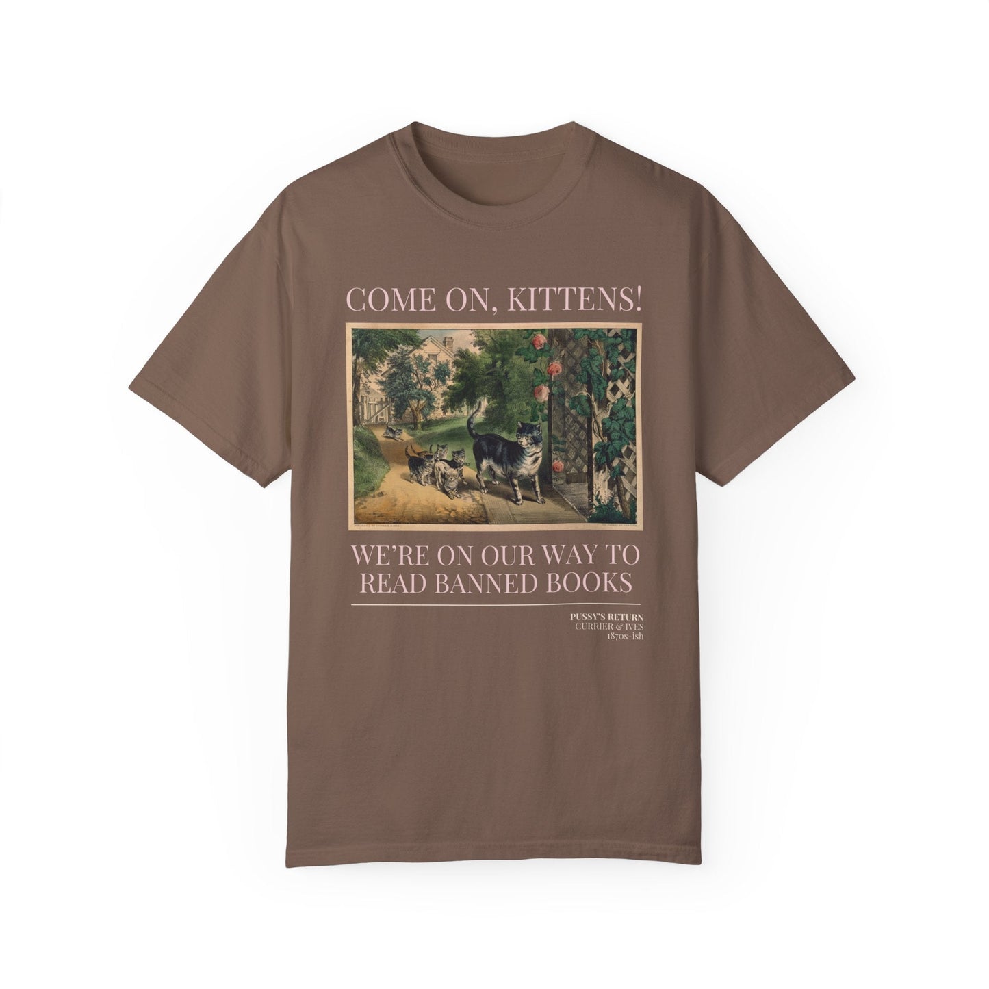Read Banned Books Cat Lover Tee