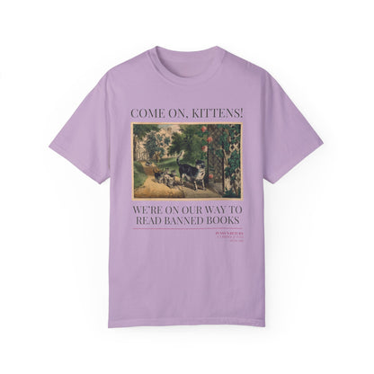 Read Banned Books Cat Lover Tee
