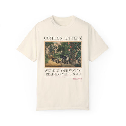 Read Banned Books Cat Lover Tee