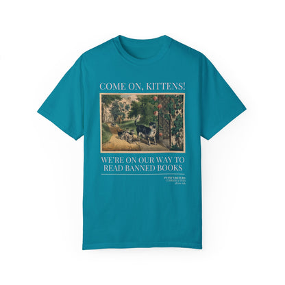 Read Banned Books Cat Lover Tee