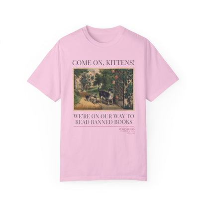 Read Banned Books Cat Lover Tee