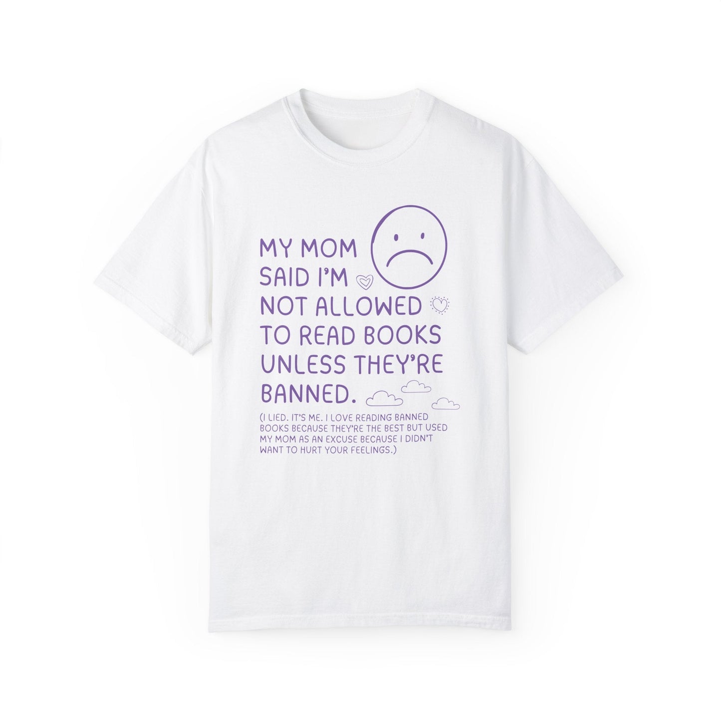 Read Banned Books Tee Shirt