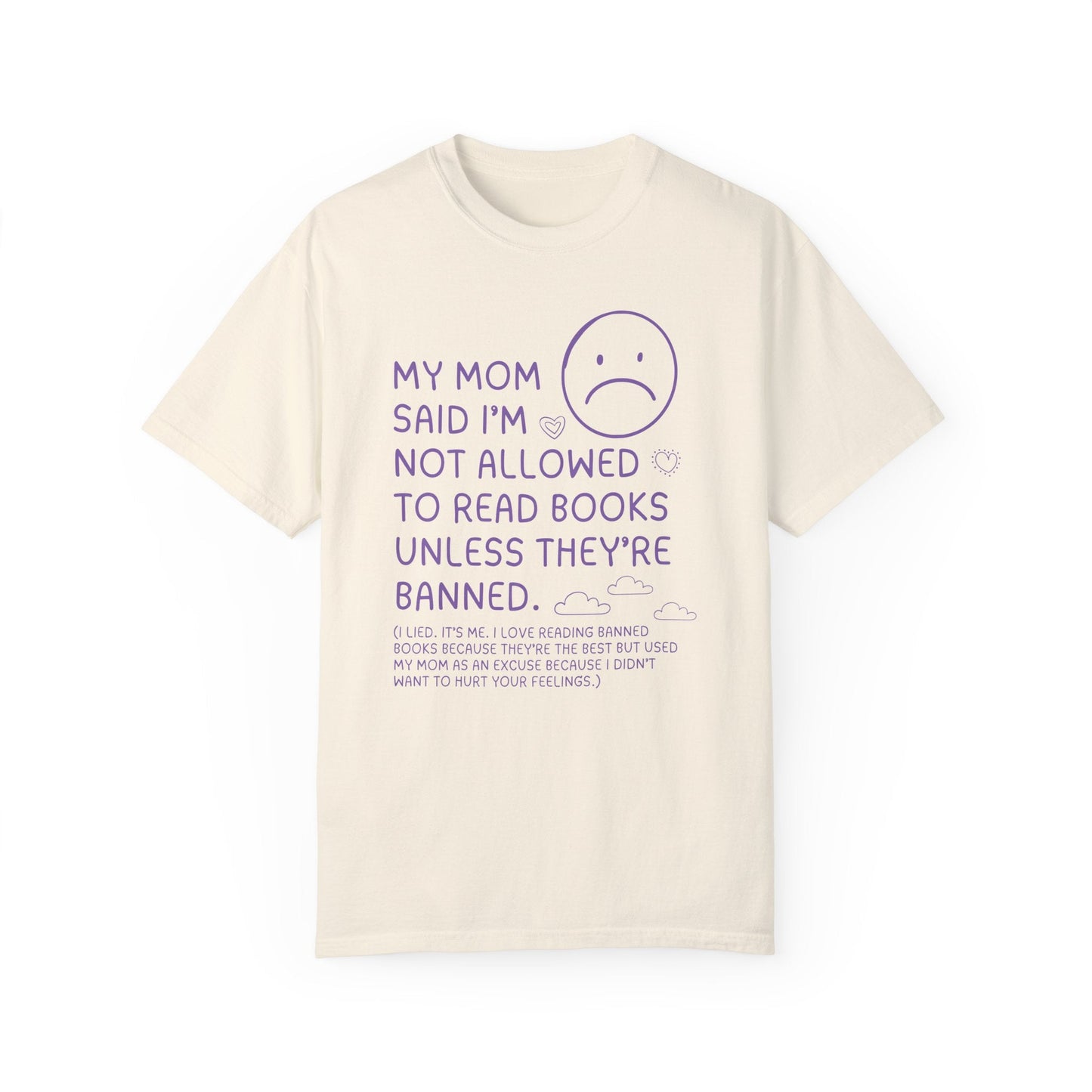 Read Banned Books Tee Shirt