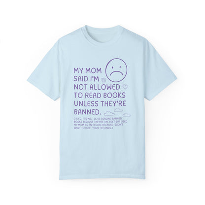 Read Banned Books Tee Shirt