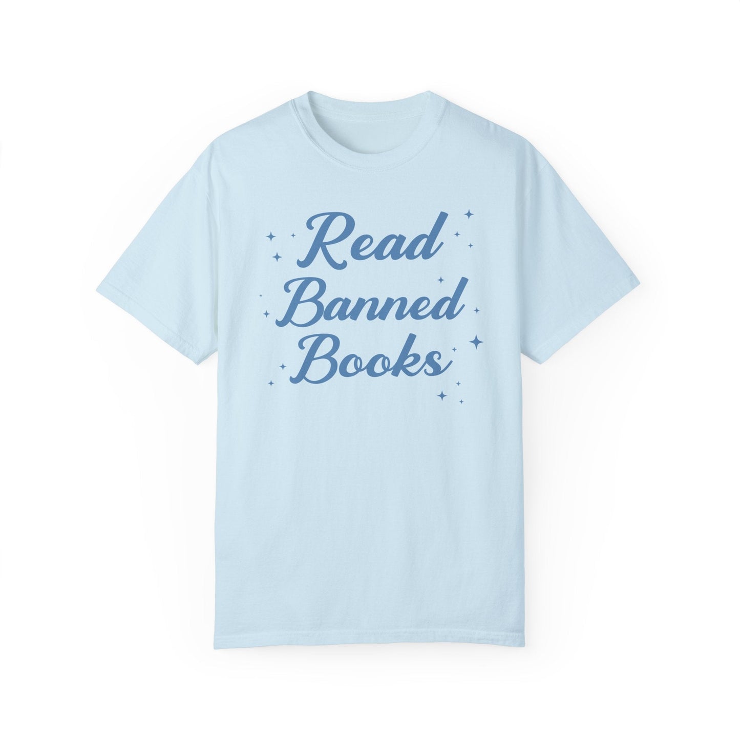 Read Banned Books Tee Shirt with Stars