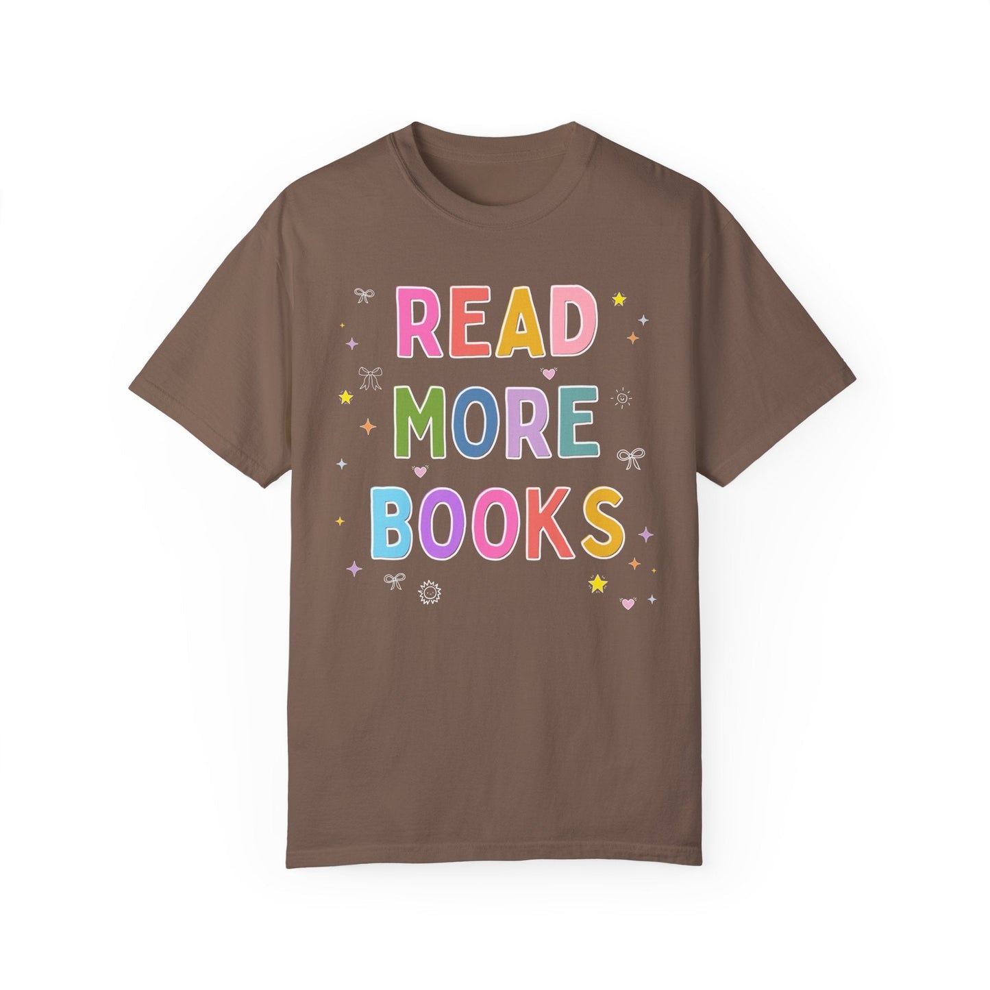 Read More Books Tee Shirt with Doodles