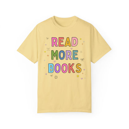 Read More Books Tee Shirt with Doodles
