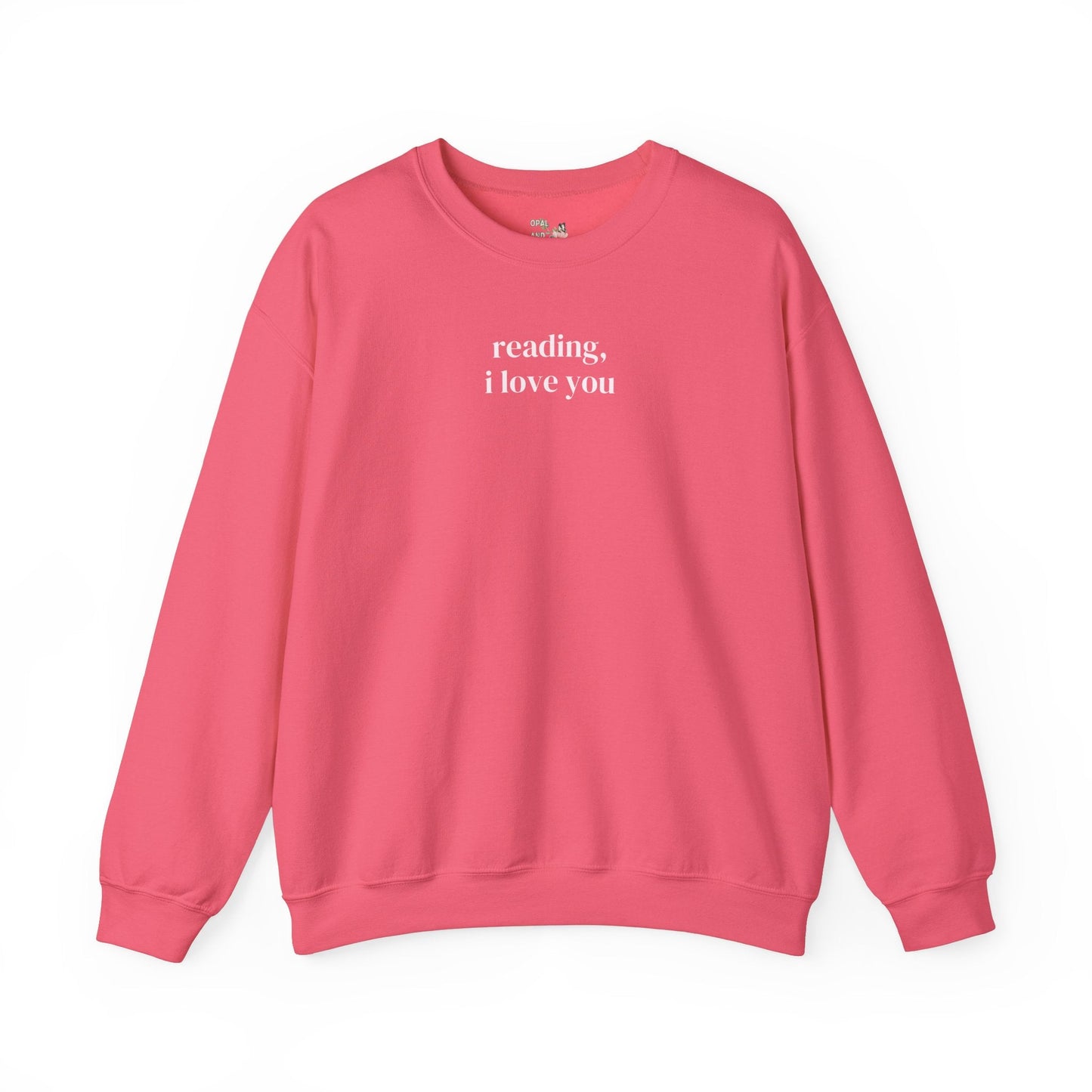 Reading I Love You Crewneck