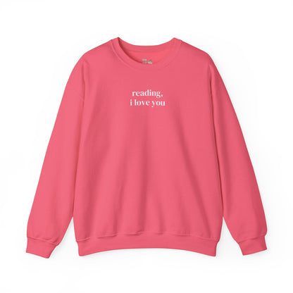 Reading I Love You Crewneck