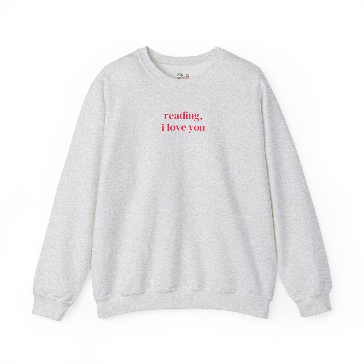 Reading I Love You Crewneck