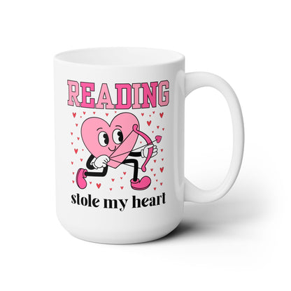 Reading Stole My Heart: Bookish Valentine's Day Mug