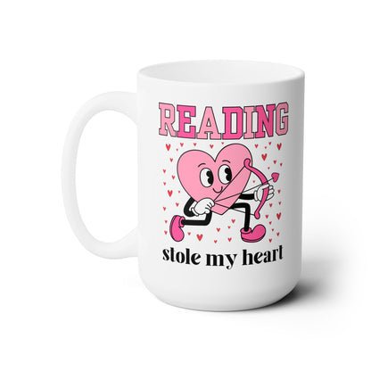 Reading Stole My Heart: Bookish Valentine's Day Mug
