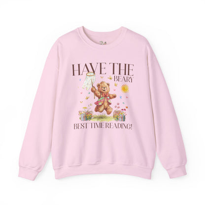 Beary Best Time Reading Sweatshirt