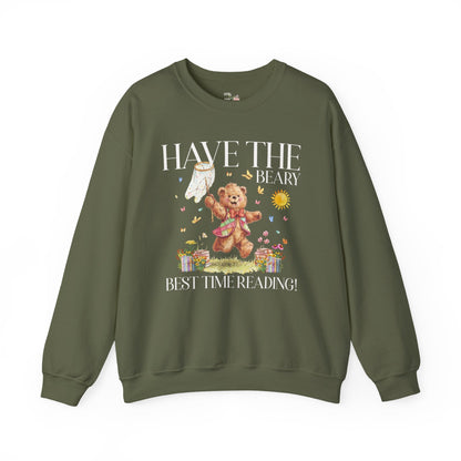 Beary Best Time Reading Sweatshirt