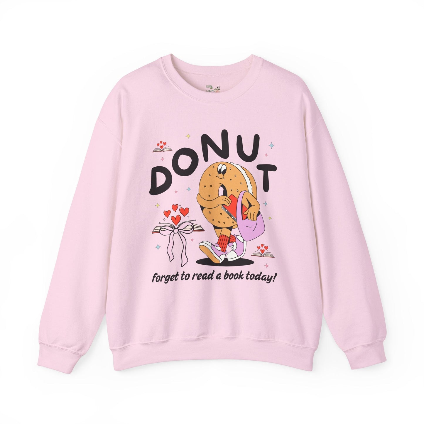 Donut Forgot To Read Sweatshirt