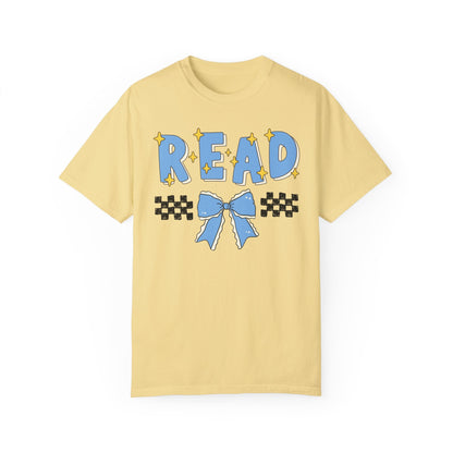 Reading Teacher Tee Shirt with Bow