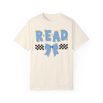 Reading Teacher Tee Shirt with Bow