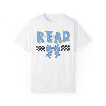 Reading Teacher Tee Shirt with Bow
