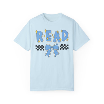 Reading Teacher Tee Shirt with Bow