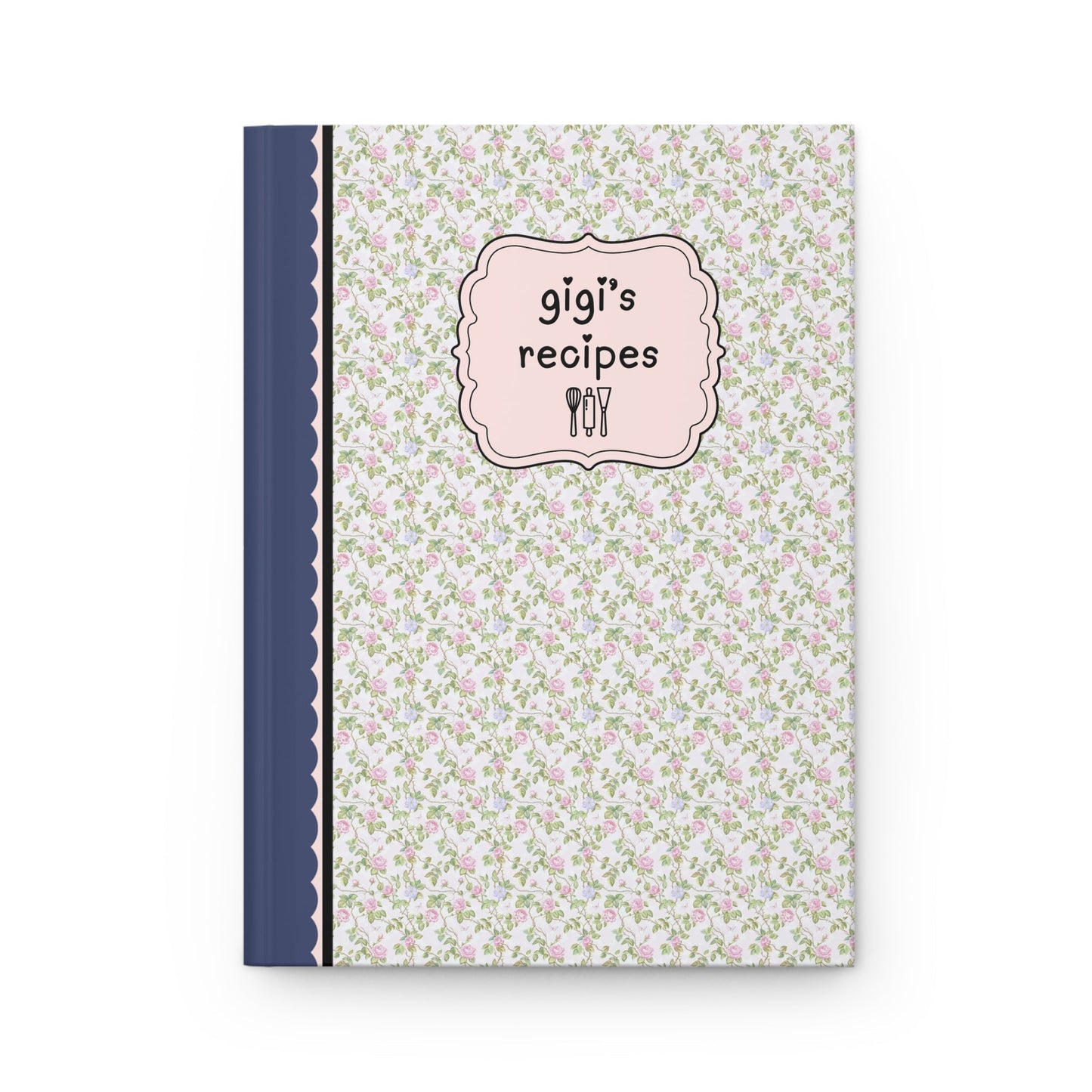 Floral Recipe Notebook: Gigi