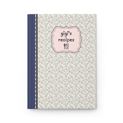 Floral Recipe Notebook: Gigi