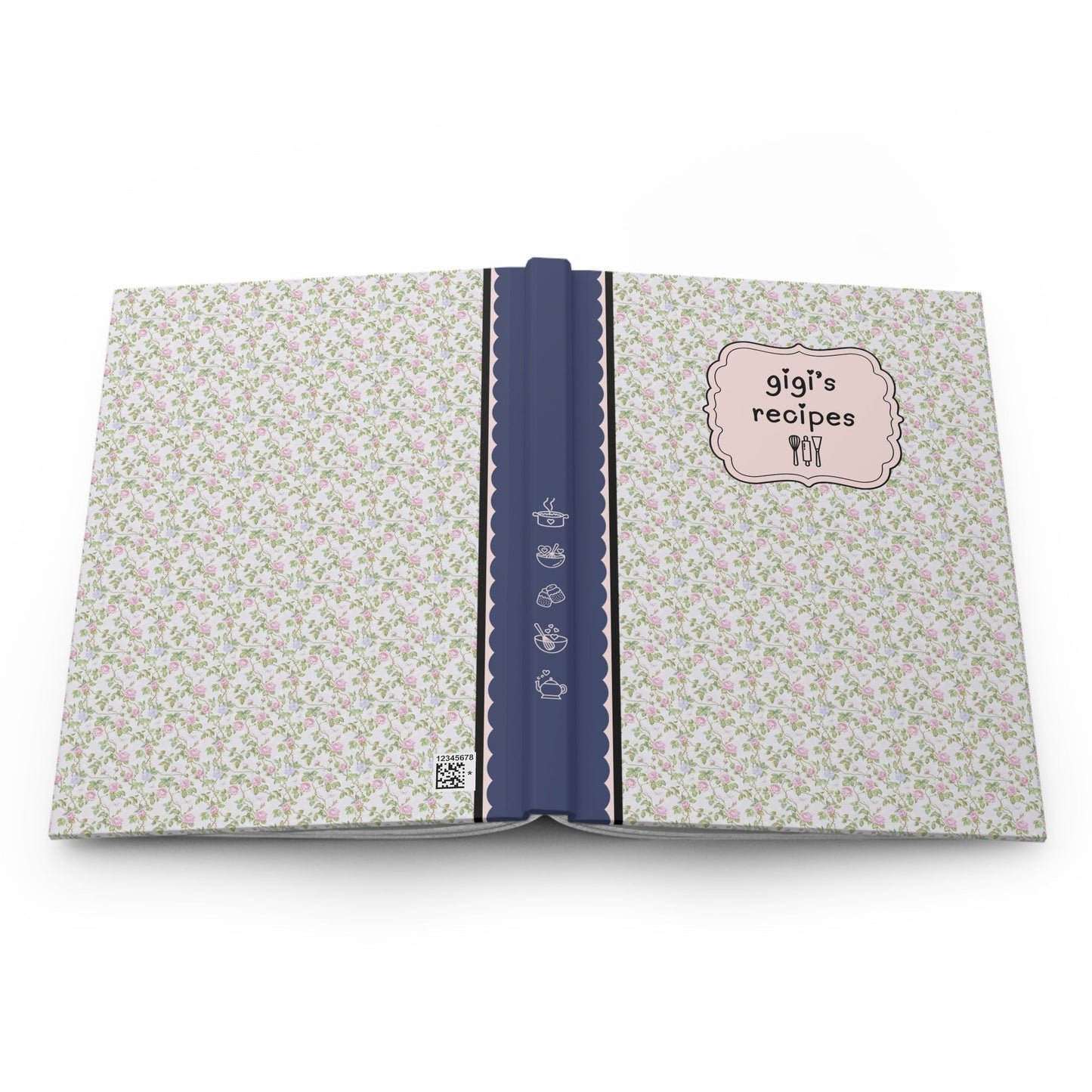 Floral Recipe Notebook: Gigi