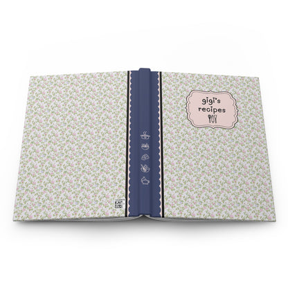 Floral Recipe Notebook: Gigi
