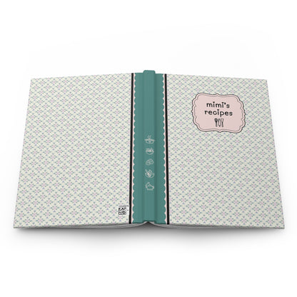 Lined Notebook for Recipes: Mimi