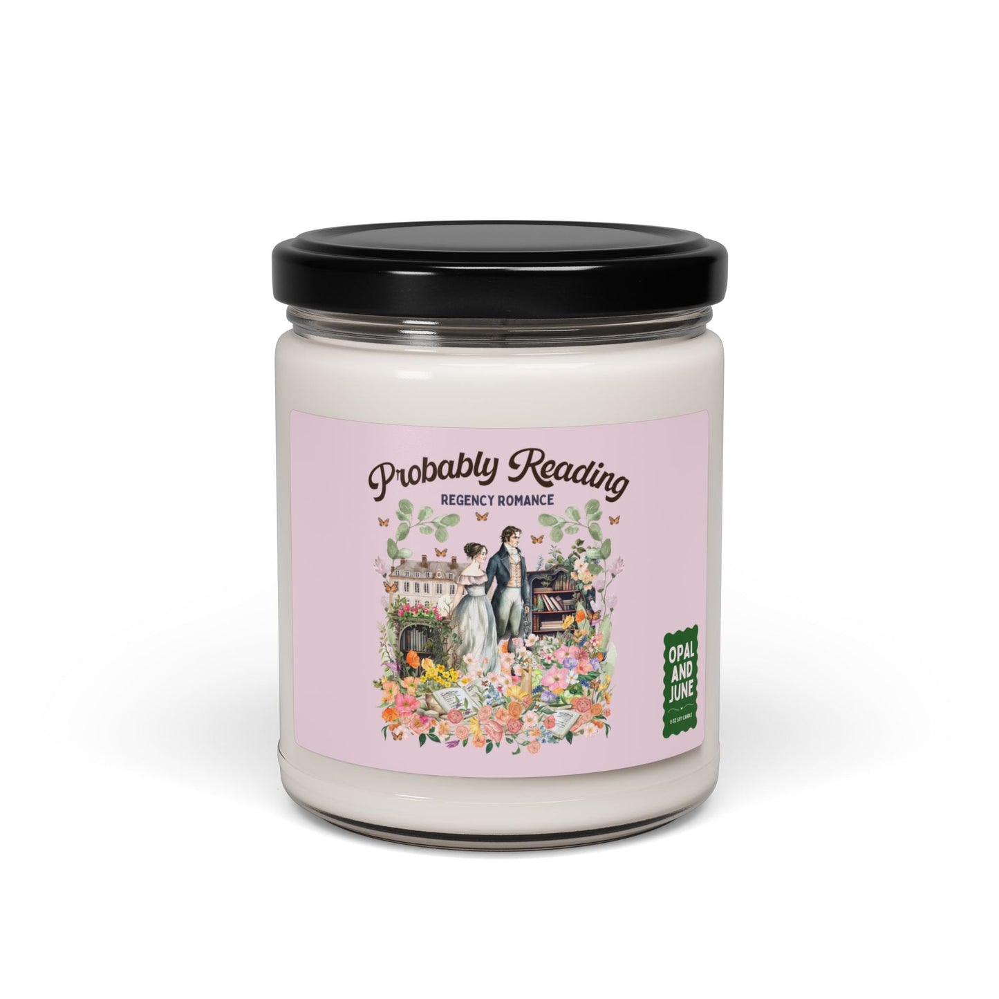 Regency Romance Candle