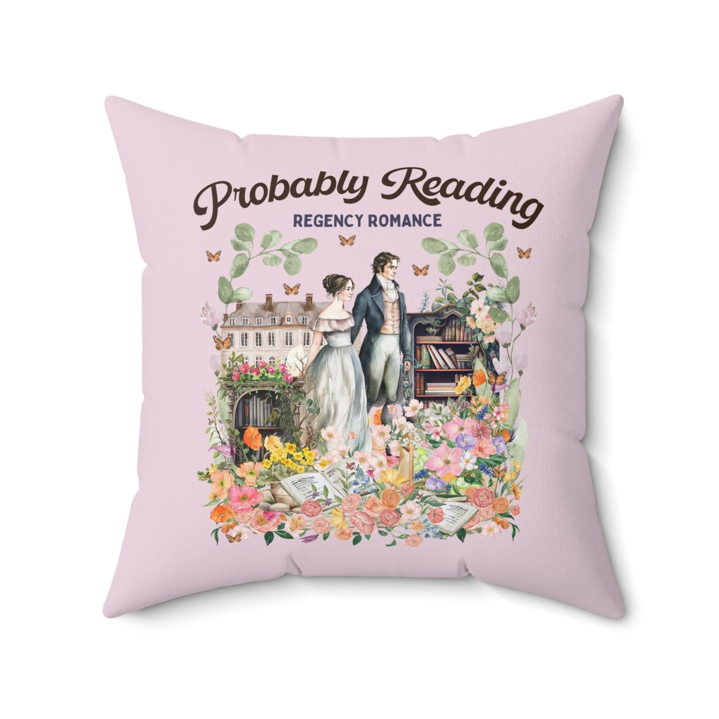 Regency Romance Pillow